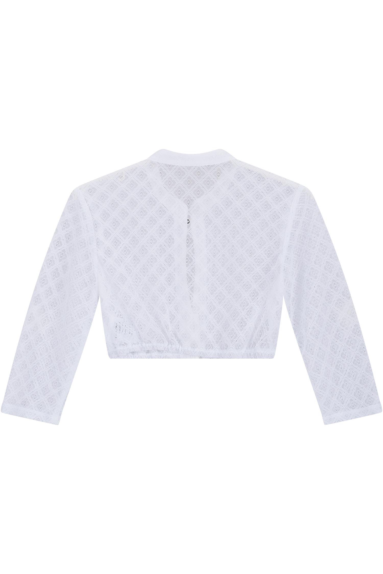 Dirndlbluse Esther von Waldorff in Weiß